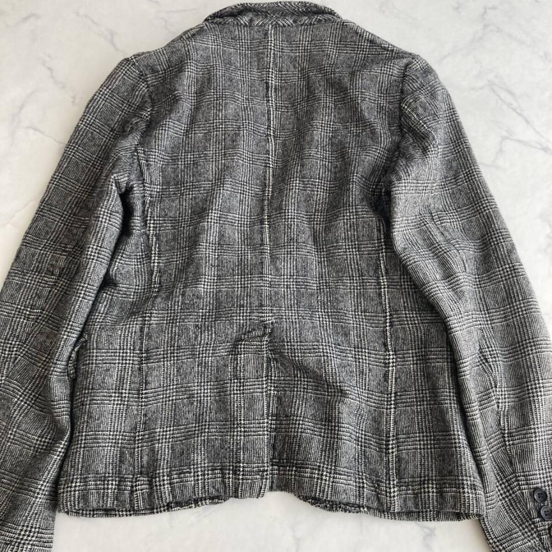 XS【希少】コムデギャルソンオム　ウール縮絨ジャケット ジュンヤワタナベマン