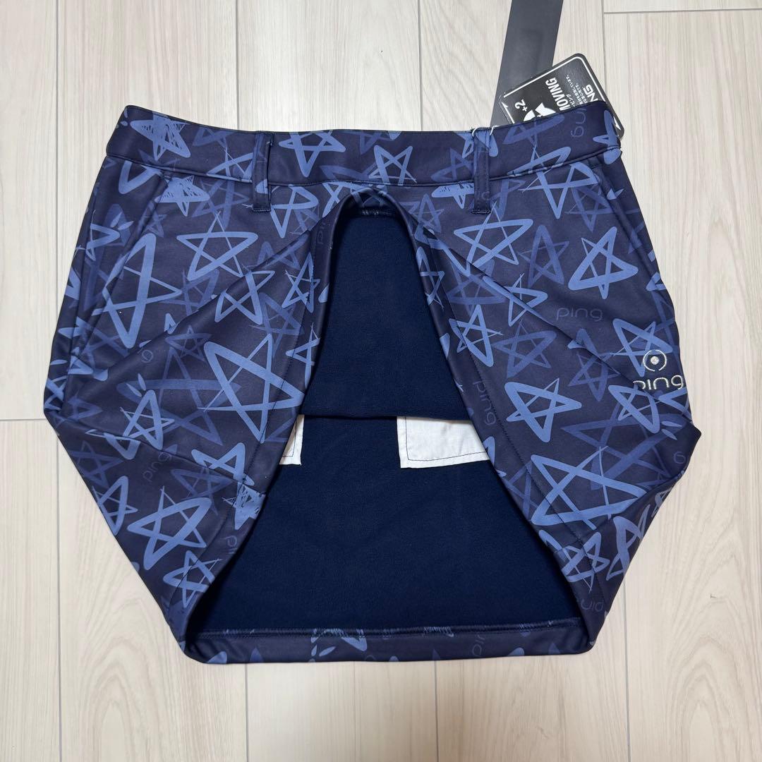 PING レディース 新品Lサイズ セットアップ 秋冬 スカート 上下