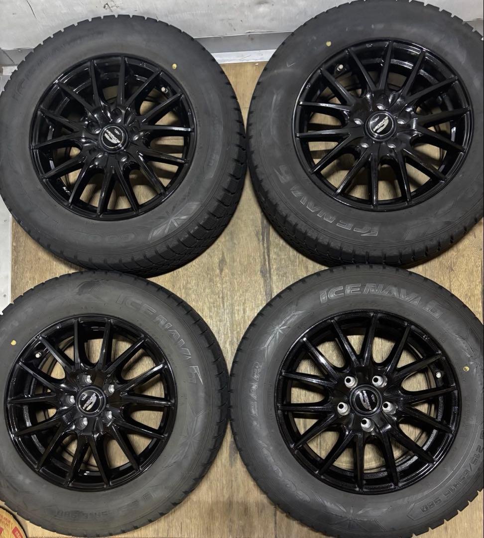 215/65R16 スタッドレスタイヤ　タイヤホイールセット　アルファード
