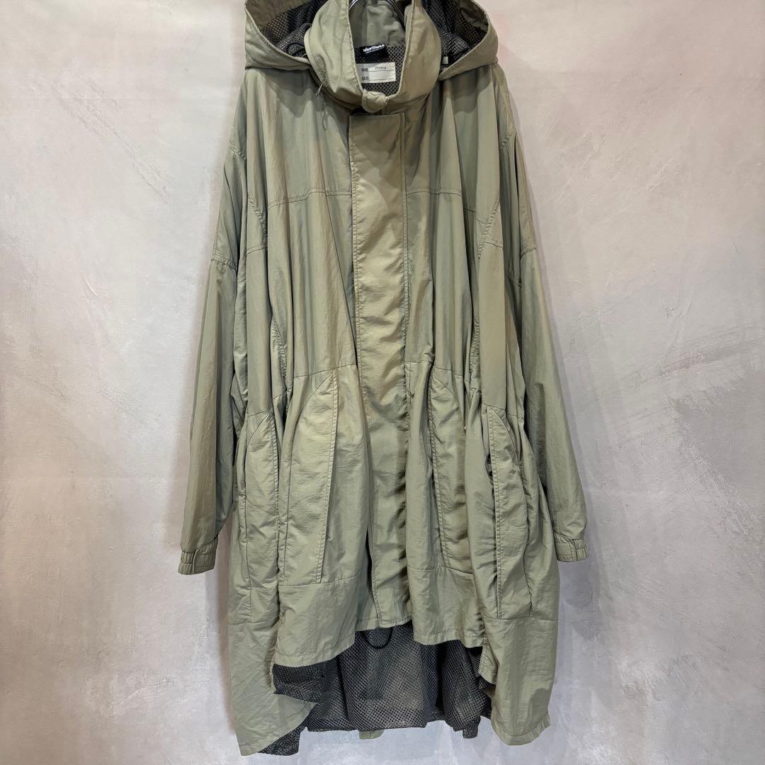 77circa × WILD THINGS モンスターパーカー カーキ