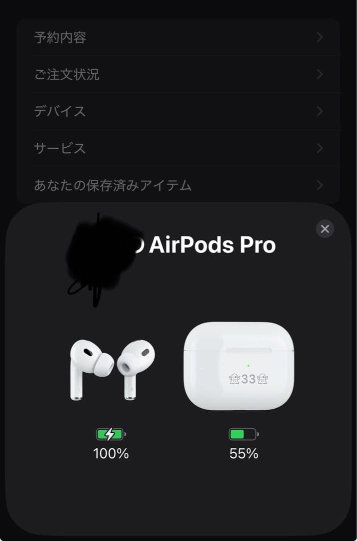 AirPods Pro 2ケース付き。箱無し　タイプC