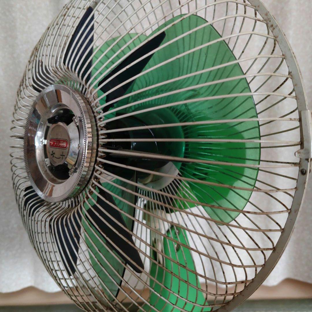 昭和レトロ　日立　2枚羽根　希少　扇風機