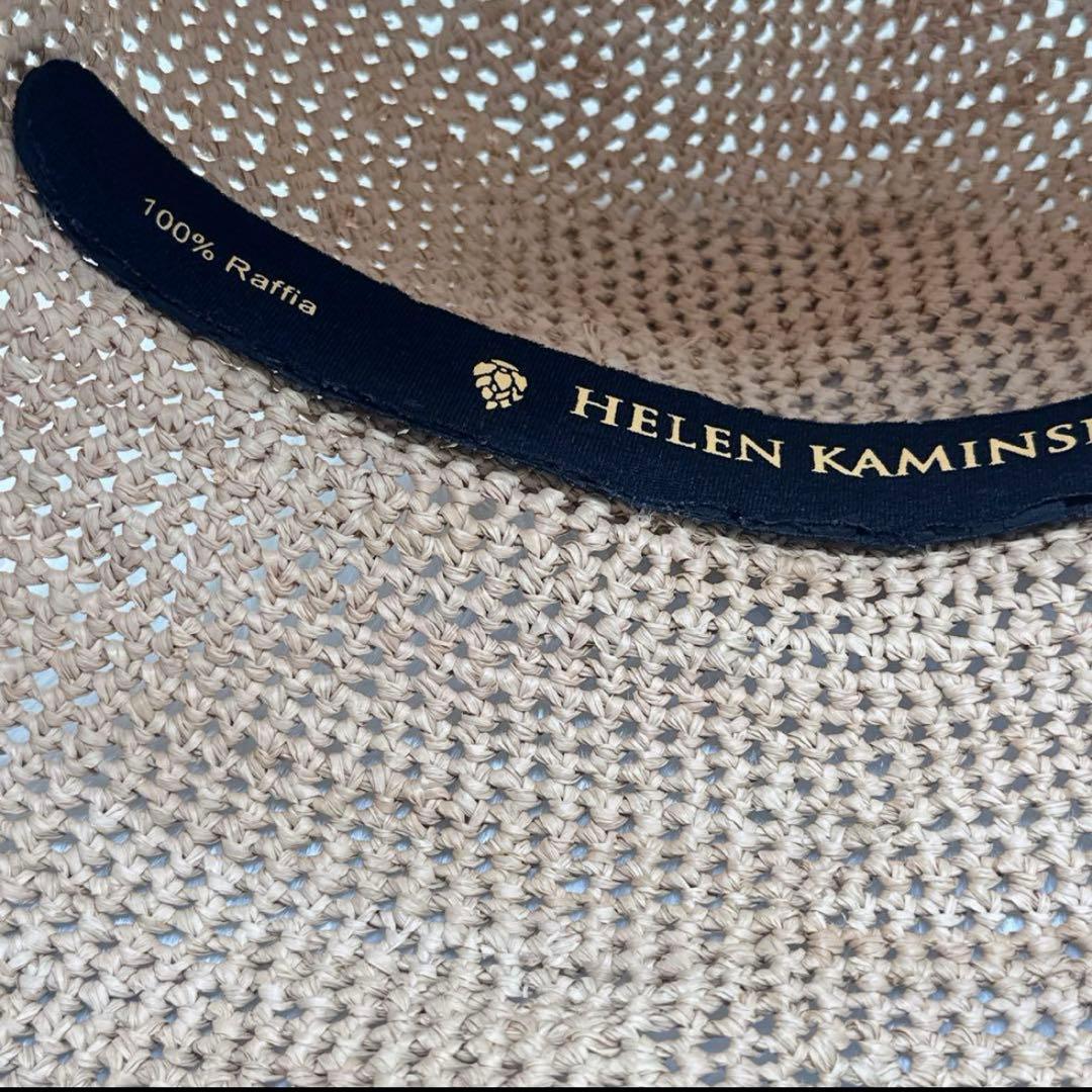 美品✨ ヘレンカミンスキー ラフィア ハット ナチュラル プロバンス12