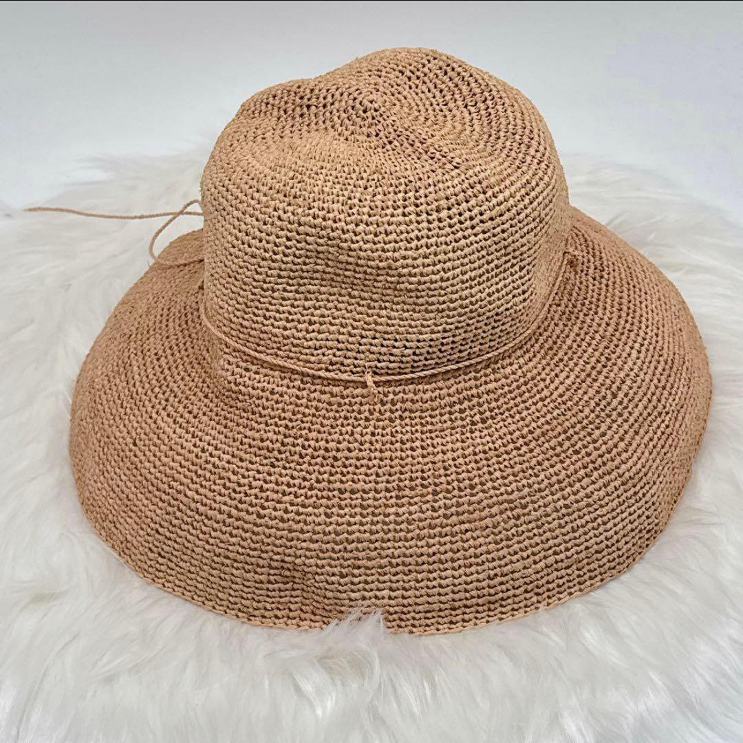 美品✨ ヘレンカミンスキー ラフィア ハット ナチュラル プロバンス12