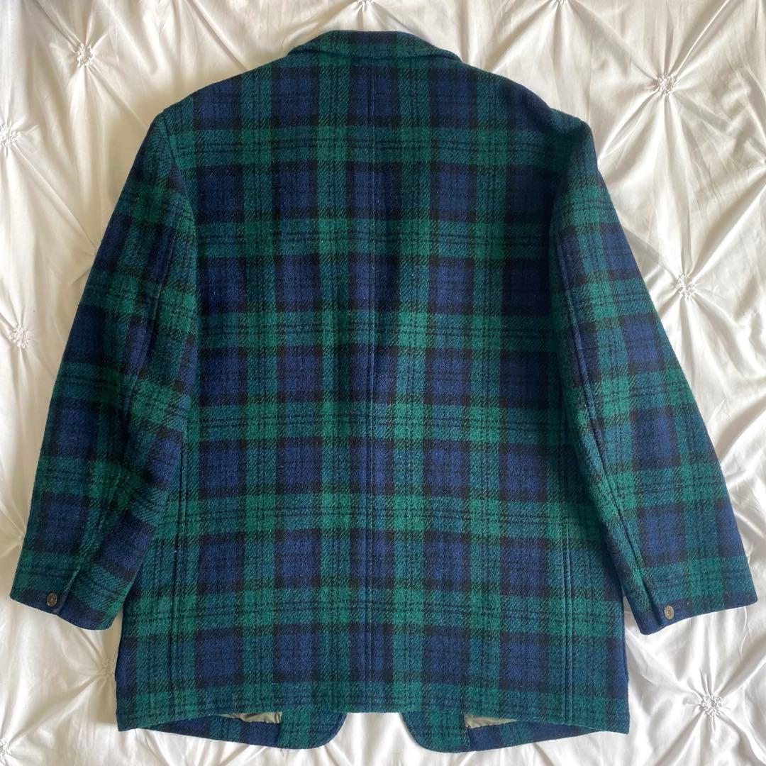 専用 80s llbean テーラードジャケット ブラックウォッチ Lサイズ