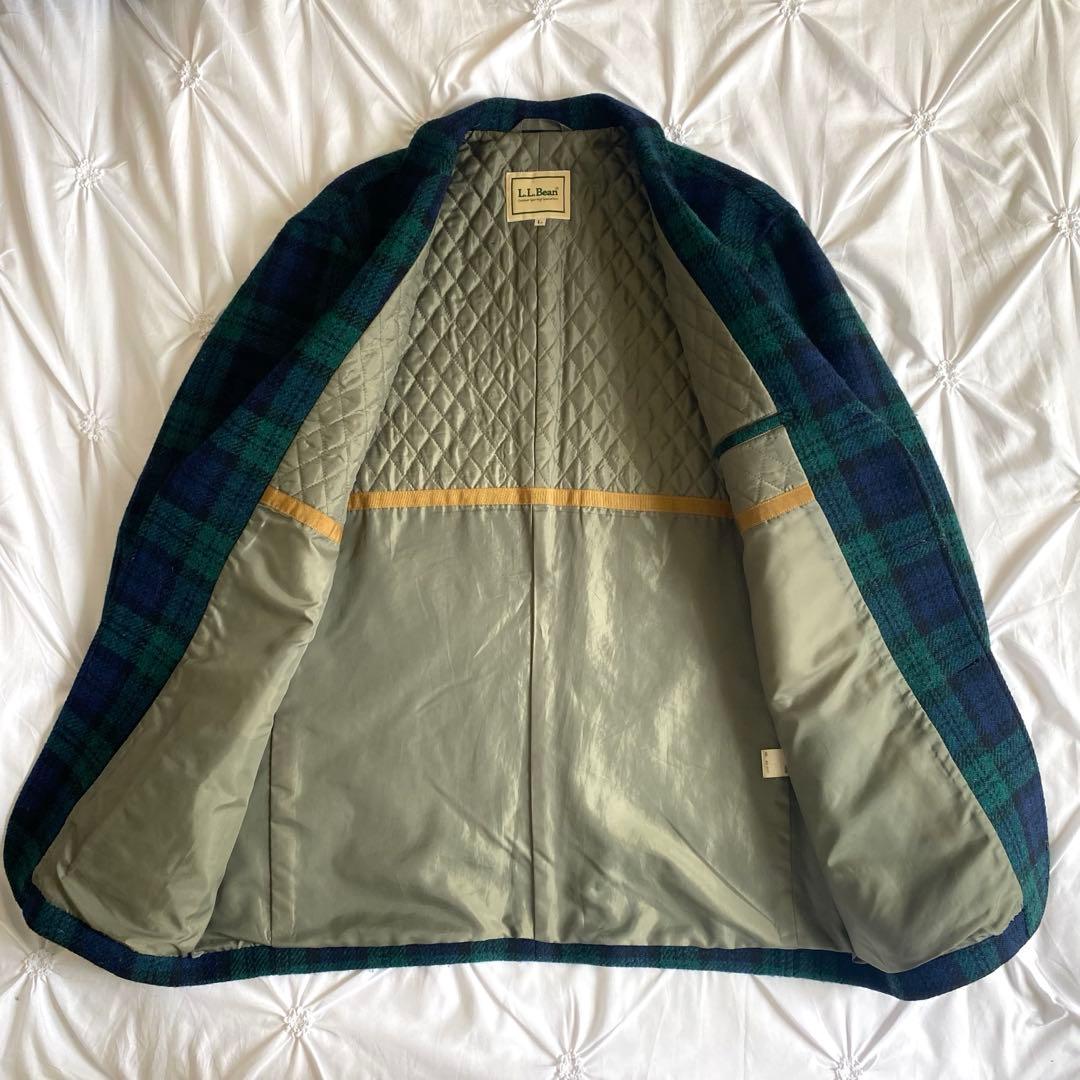 専用 80s llbean テーラードジャケット ブラックウォッチ Lサイズ