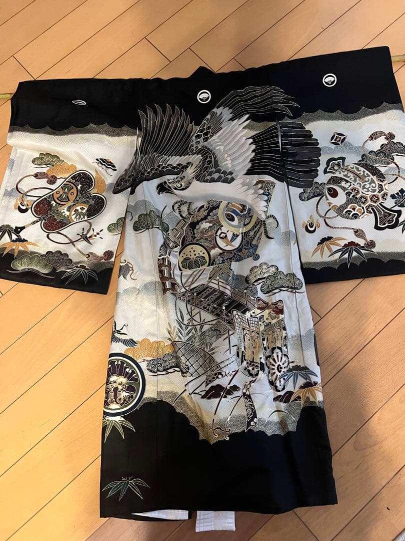 正絹豪華着物　お宮参り用小物セット