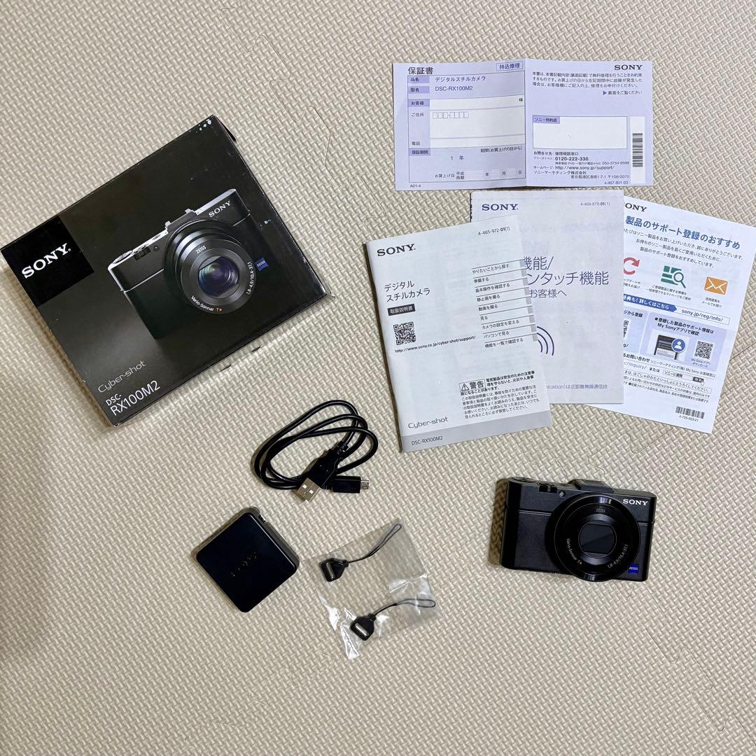 【値下げ】SONY DSC-RX100M2 コンパクトデジタルカメラ