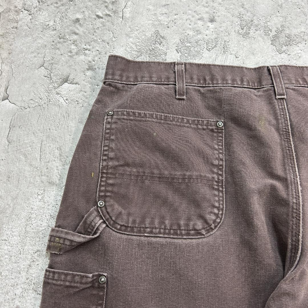 .*様 Carhartt　ダブルニーダックペインターパンツ　W39　ダークブラウ