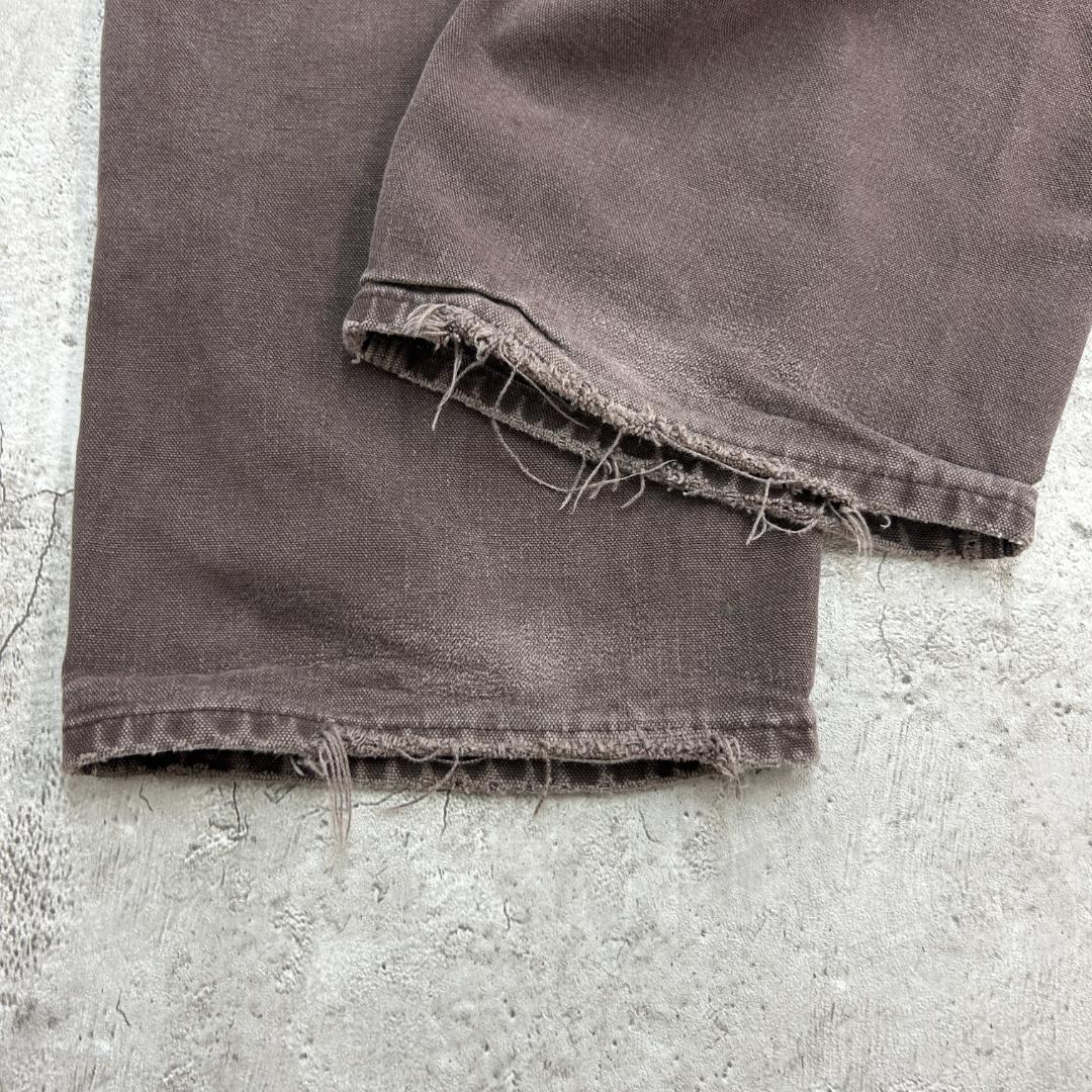 .*様 Carhartt　ダブルニーダックペインターパンツ　W39　ダークブラウ