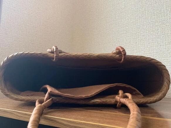 山葡萄　手作り　籠バッグ　網代編み　定番