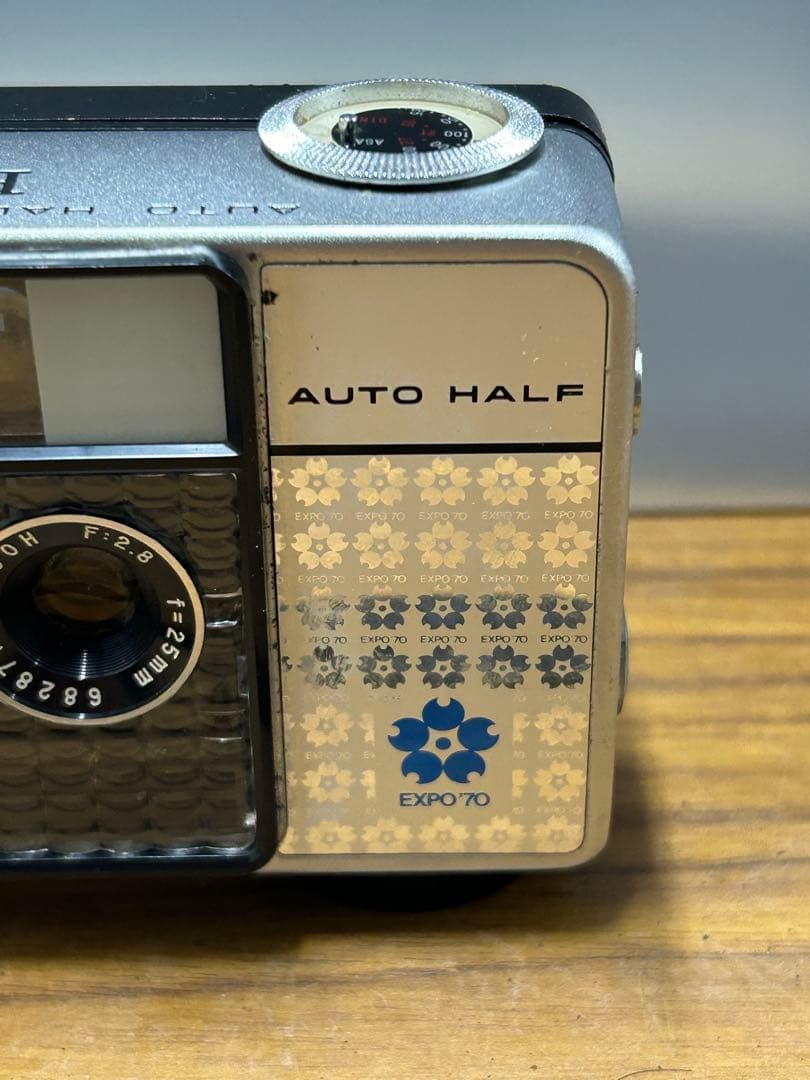 【ジャンク】RICOH AUTO HALF E EXPO '70大阪万博モデル