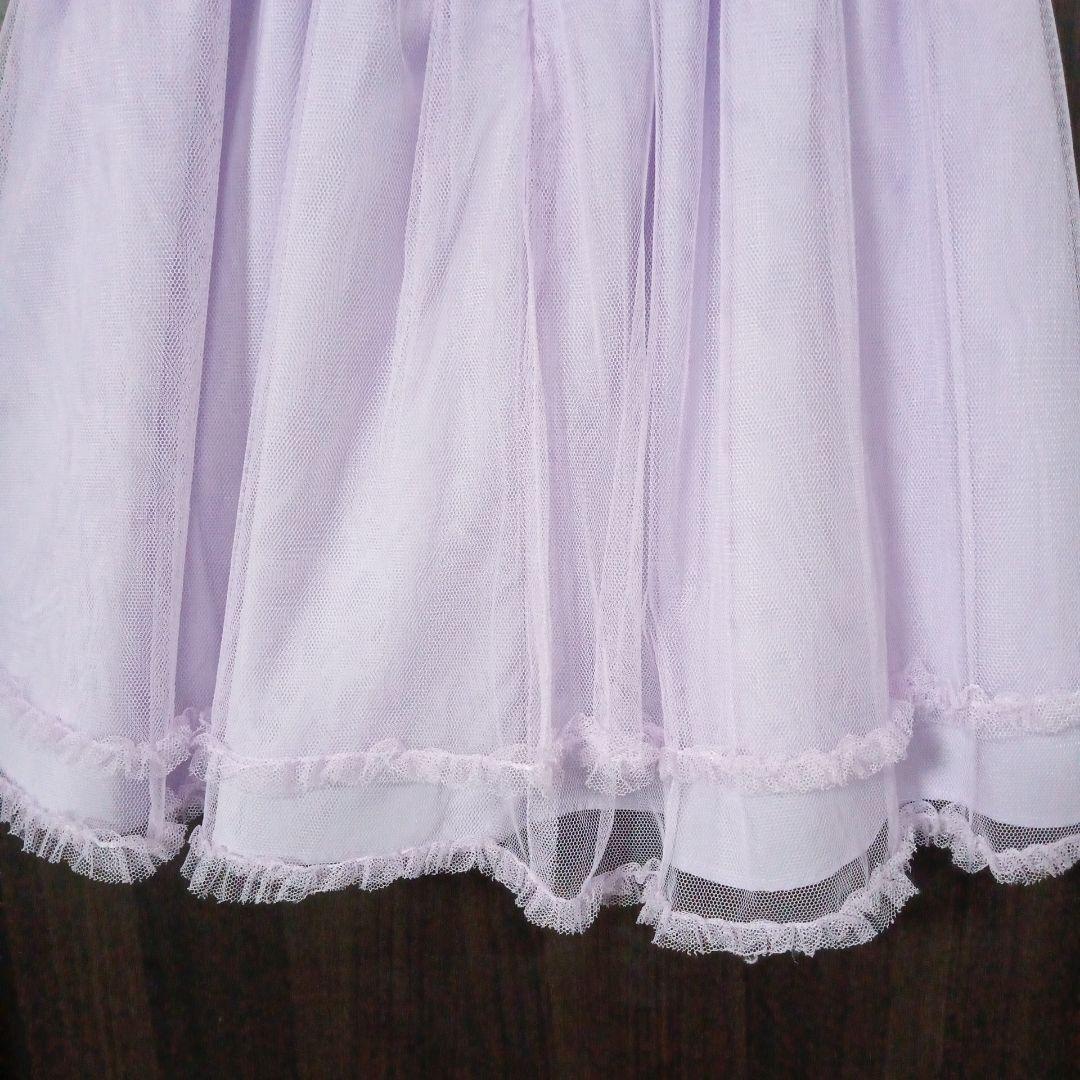 a.v.v 入学式 フォーマル 女の子 120 パープル 紫 ラベンダー