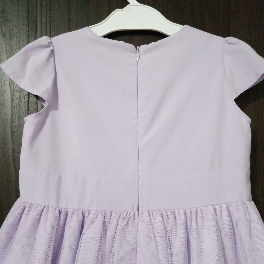 a.v.v 入学式 フォーマル 女の子 120 パープル 紫 ラベンダー