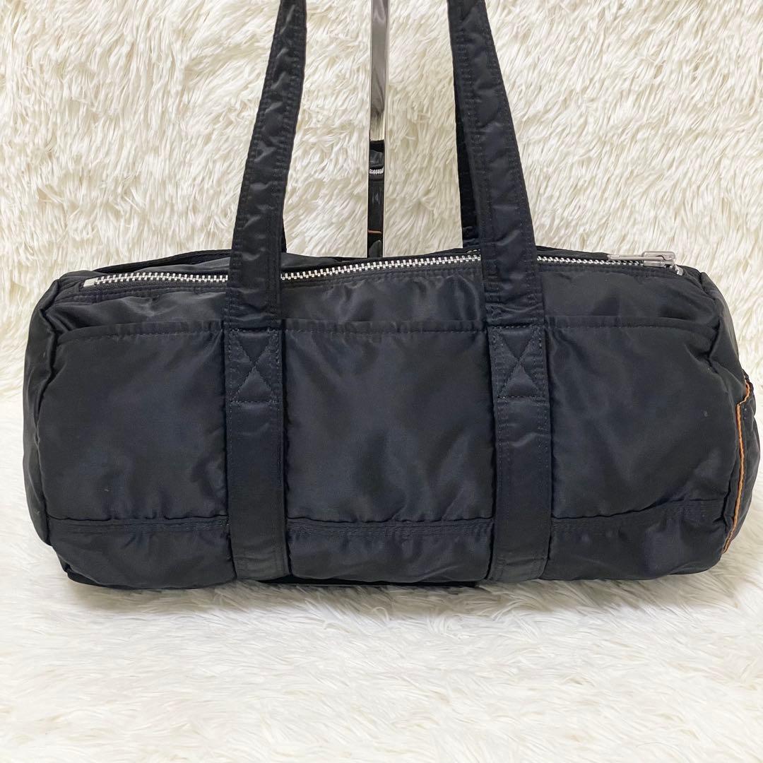 【美品】PORTER ポーター タンカー ボストンバッグ ドラムバッグ