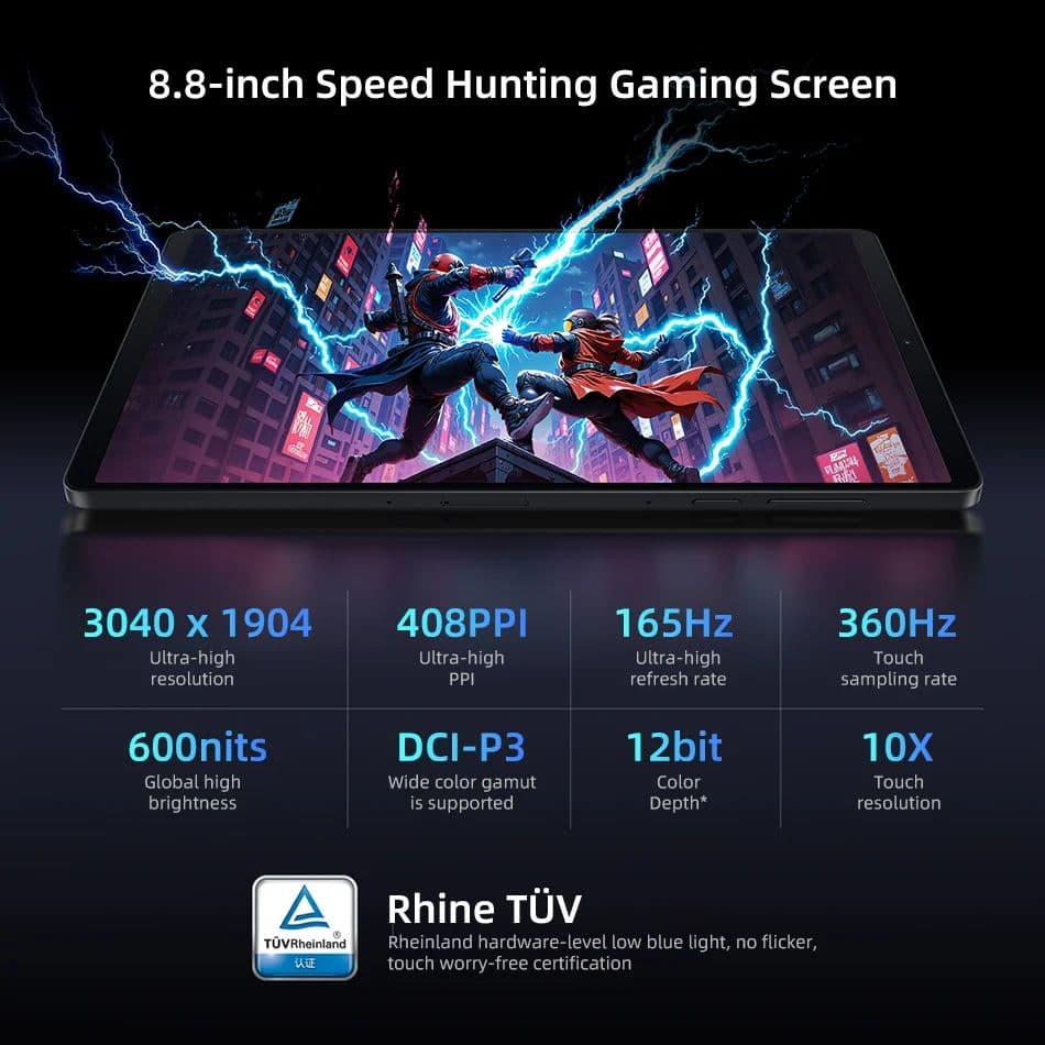 【Lenovo】Legion Y700 Gen4 ブラック 12GB/256GB