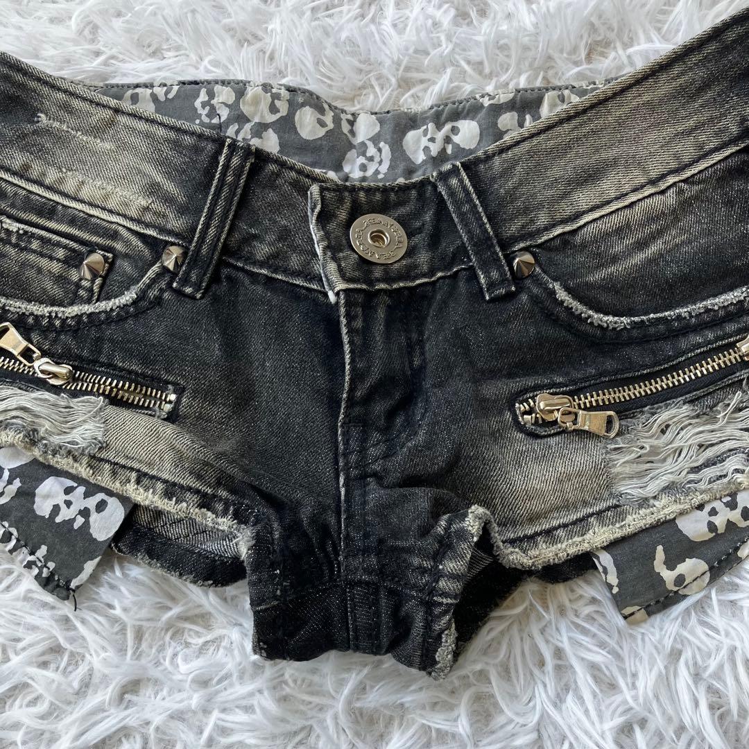 美品 d.i.a ダイヤ ショートパンツ デニム ギャル ショーパンY2K 07