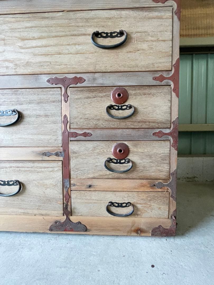 和風チェスト 11の引き出し 桐箪笥　インテリア