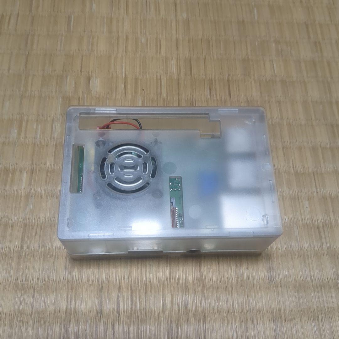 Raspberry Pi 3 Model B+ ファン、ケース付き