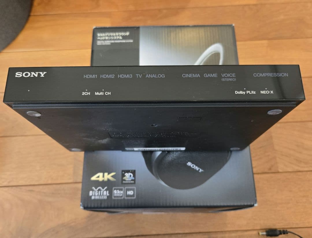 ソニー　ワイヤレスサラウンドヘッドフォン　MDR-HW700DS