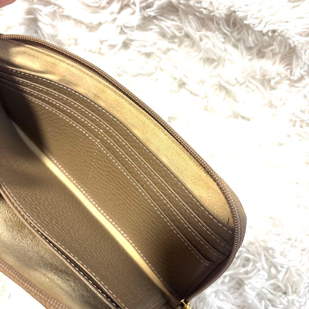 アタオ ATAO トープ 長財布 リモ　タッセル