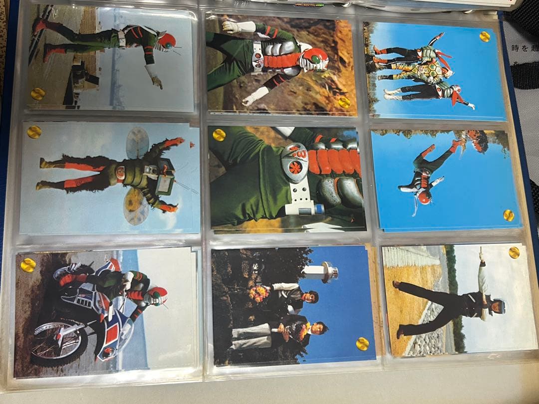 仮面ライダーカード　③ ファイル5枚分