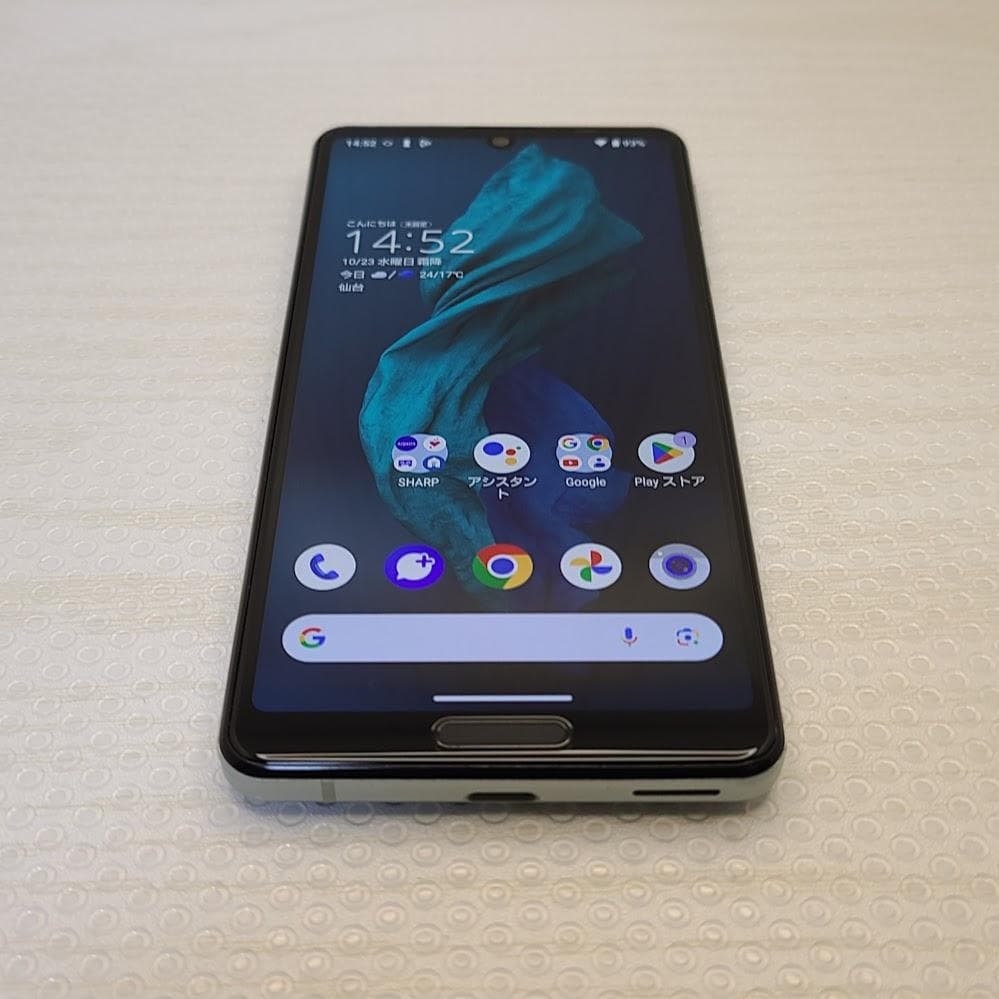 AQUOS sense5G ■ 4GB/64GB /SHG03 オリーブシルバー