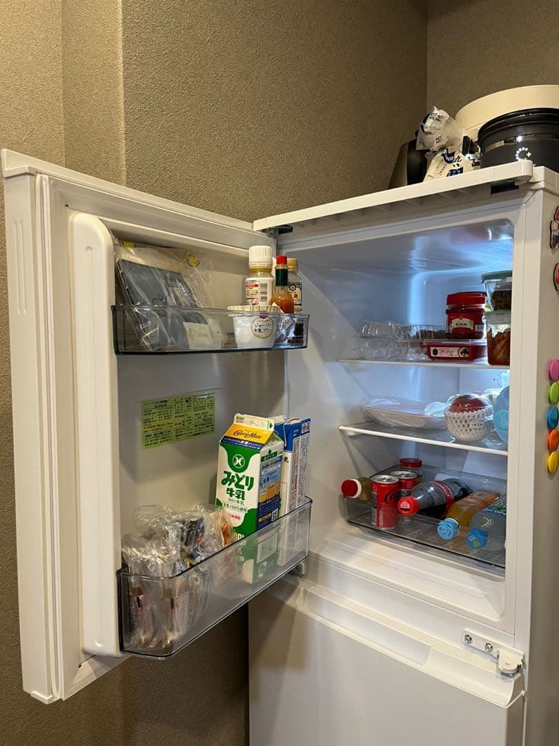 Sharp シャープ 冷蔵庫 SJ-D15J-W 152L ホワイト