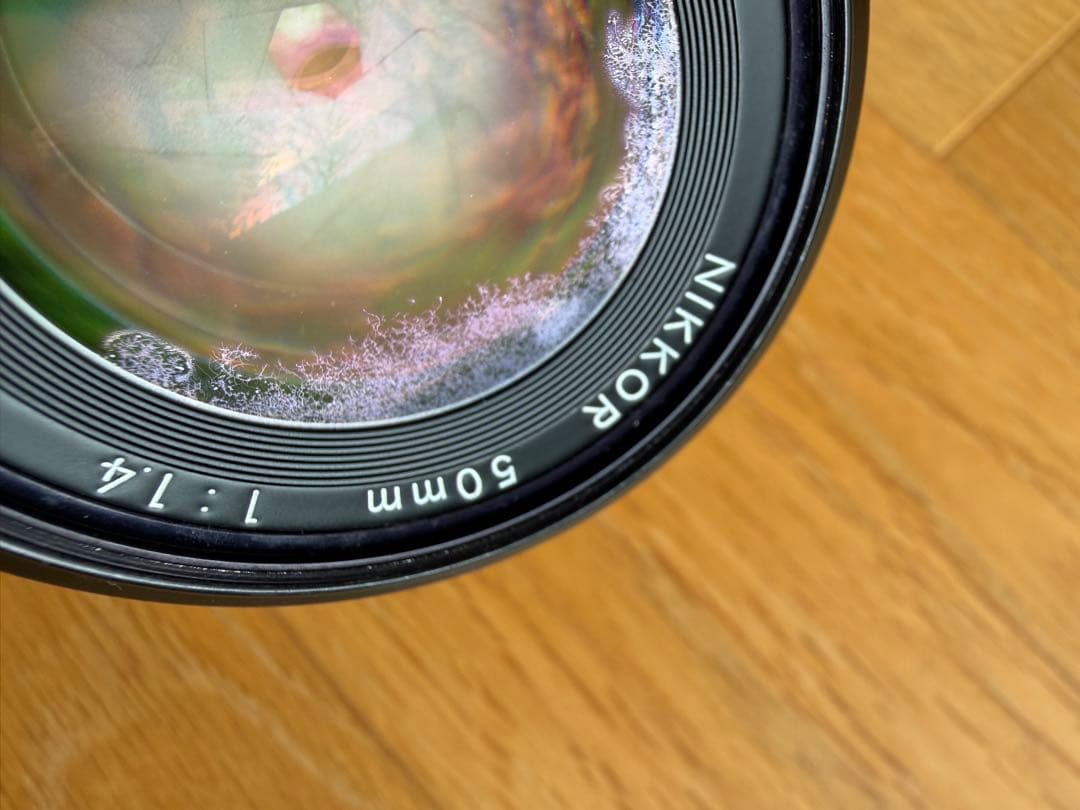 【ジャンク品】Nikon 一眼レフ FE2ボディ +（50mmレンズ1:1.4）