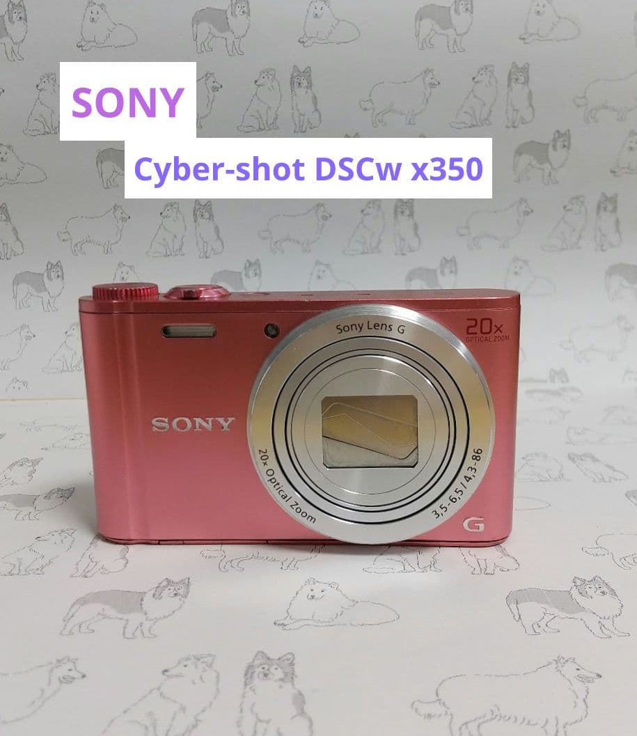【RS77】SONY Cyber-shot DSC-ｗｘ350 デジカメ 本体