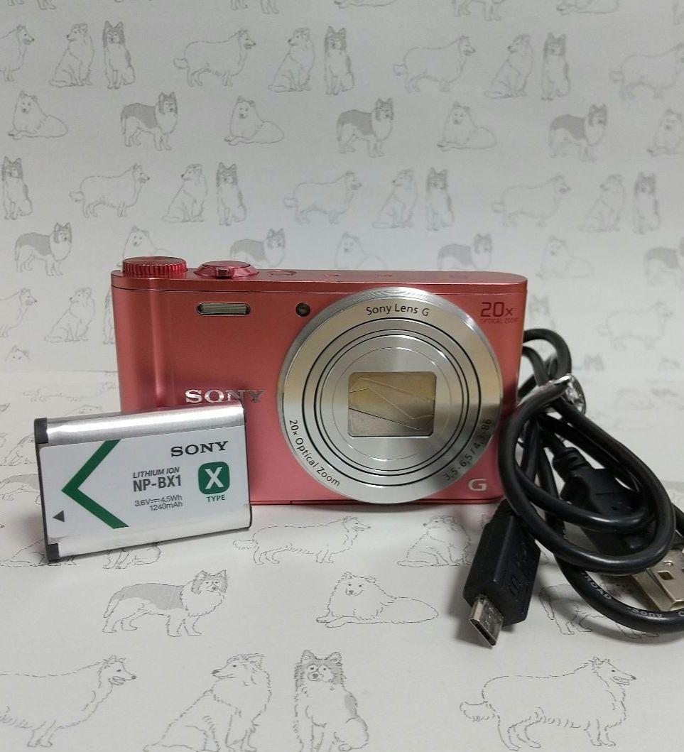 【RS77】SONY Cyber-shot DSC-ｗｘ350 デジカメ 本体