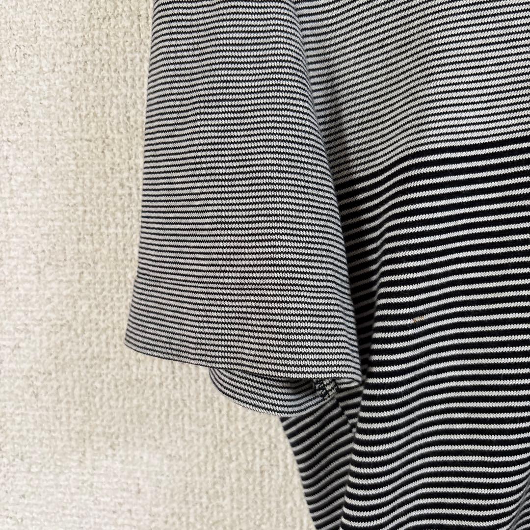 CHANEL ストライプ ポロシャツ 半袖