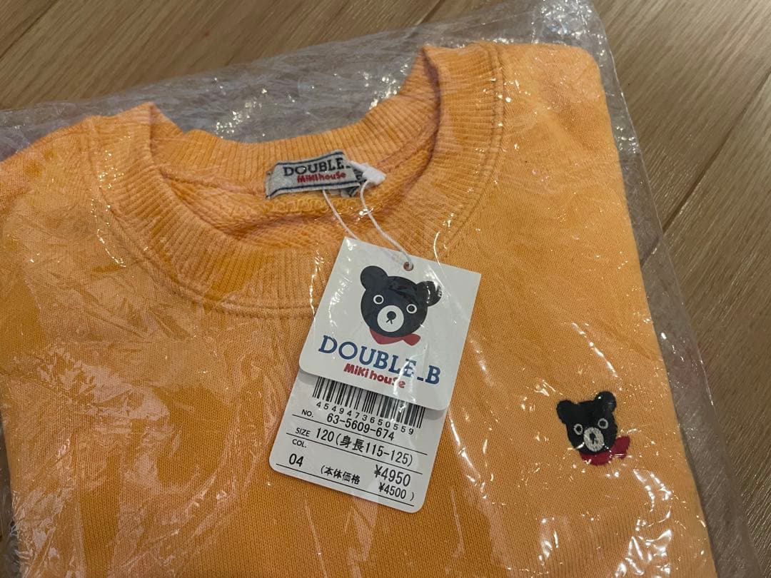 MIKI HOUSE DOUBLE B トレーナー 120cm