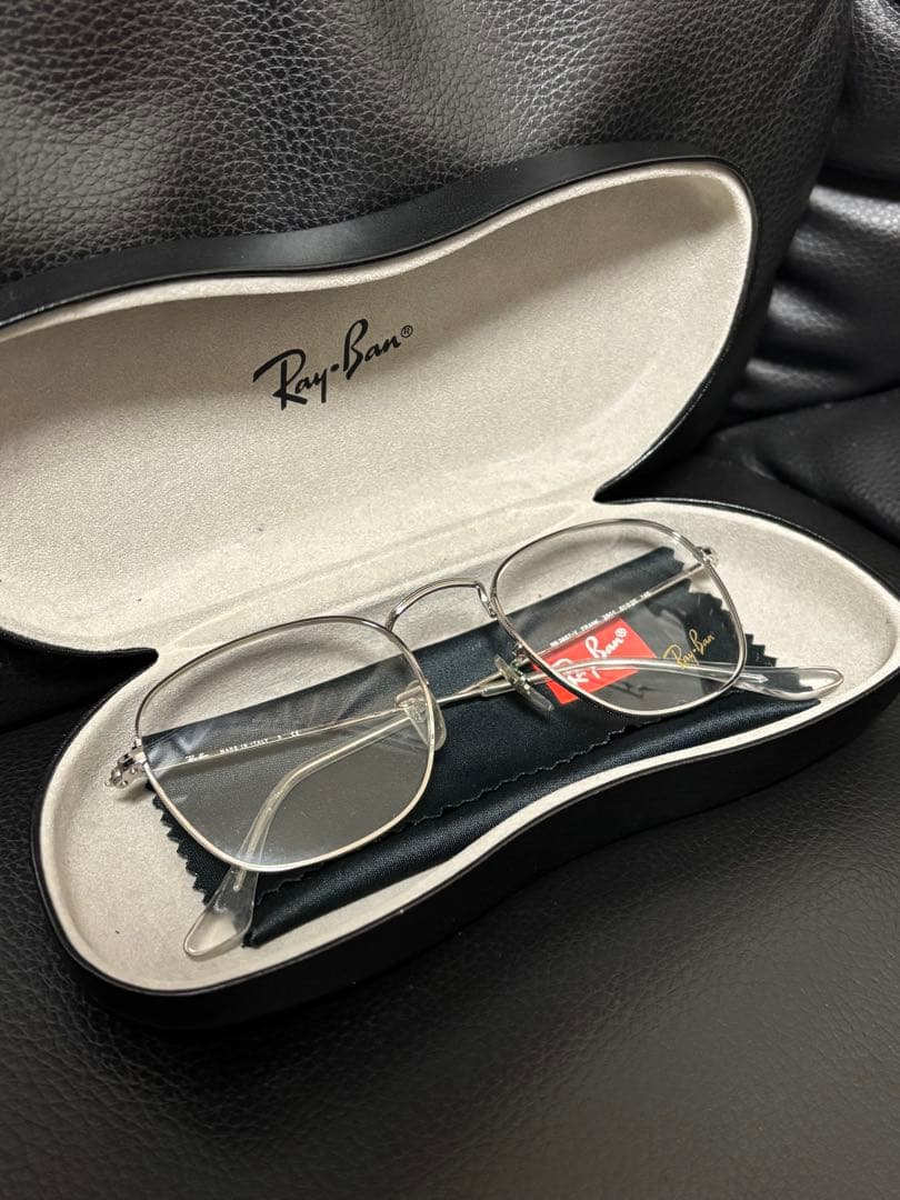 Ray-Ban レイバン メタルフレーム サングラス グレーレンズ付き
