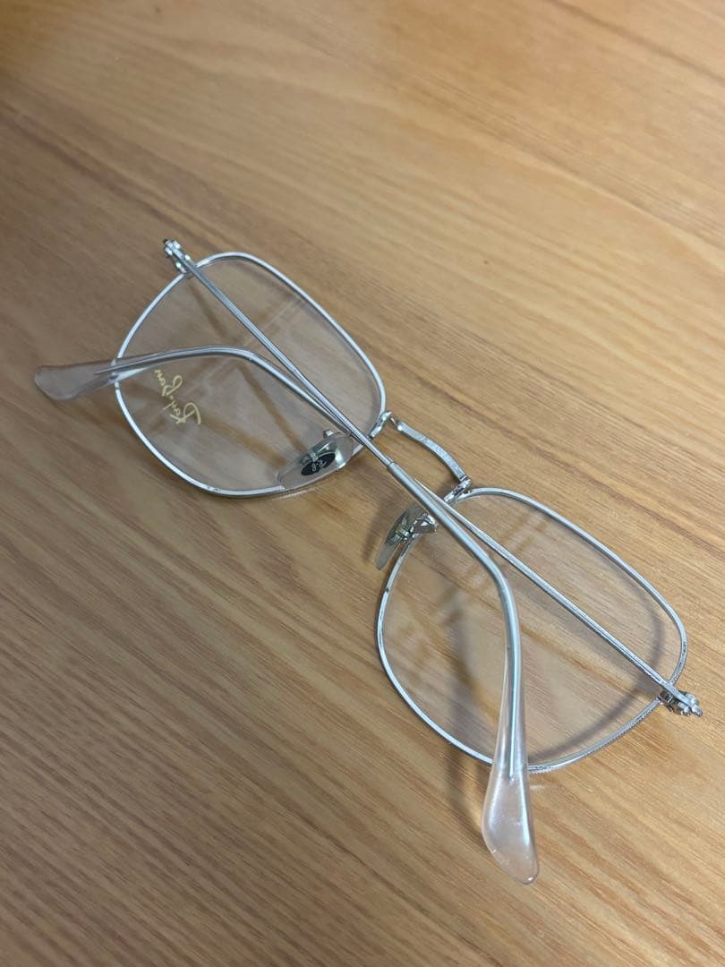 Ray-Ban レイバン メタルフレーム サングラス グレーレンズ付き