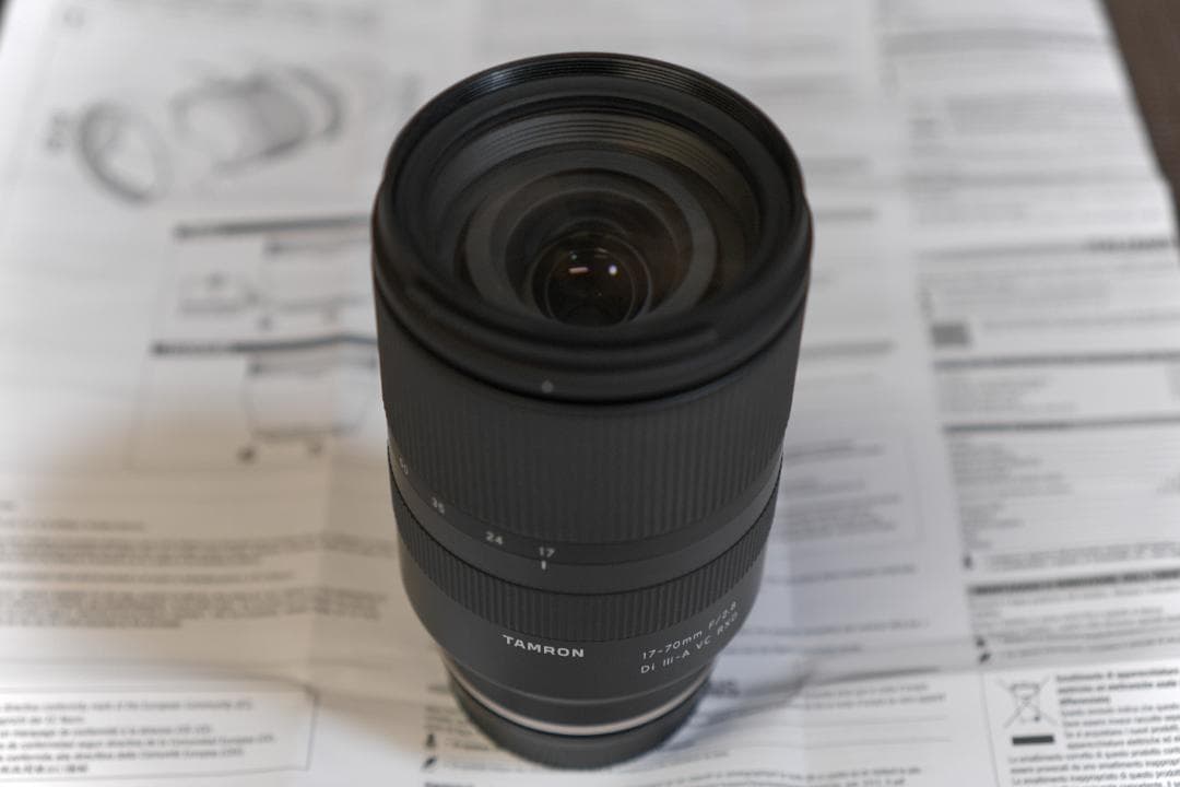 TAMRON 17-70mm F2.8 SONY　EマウントAPS-C用