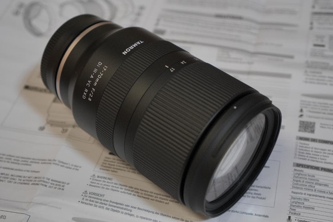 TAMRON 17-70mm F2.8 SONY　EマウントAPS-C用