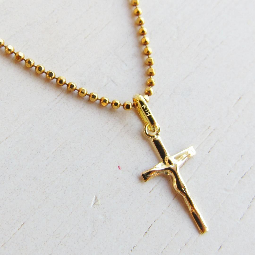 SALE‼️K18 18K クロス ネックレス トップ クロストップ 本物