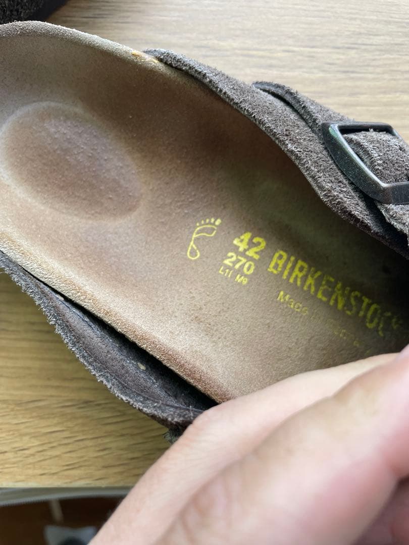 ビルケンシュトック　ボストン　HTCスタッズ　42 27.0