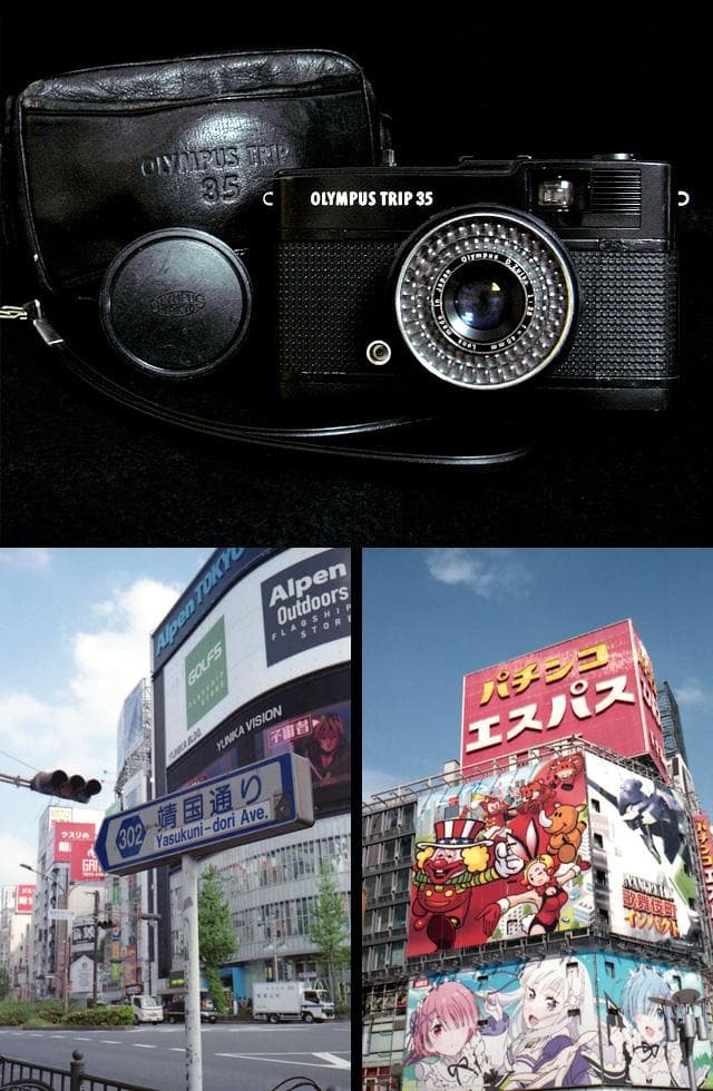 付属品多数稀少黒 撮影可 オリンパス トリップ 35 olympus trip