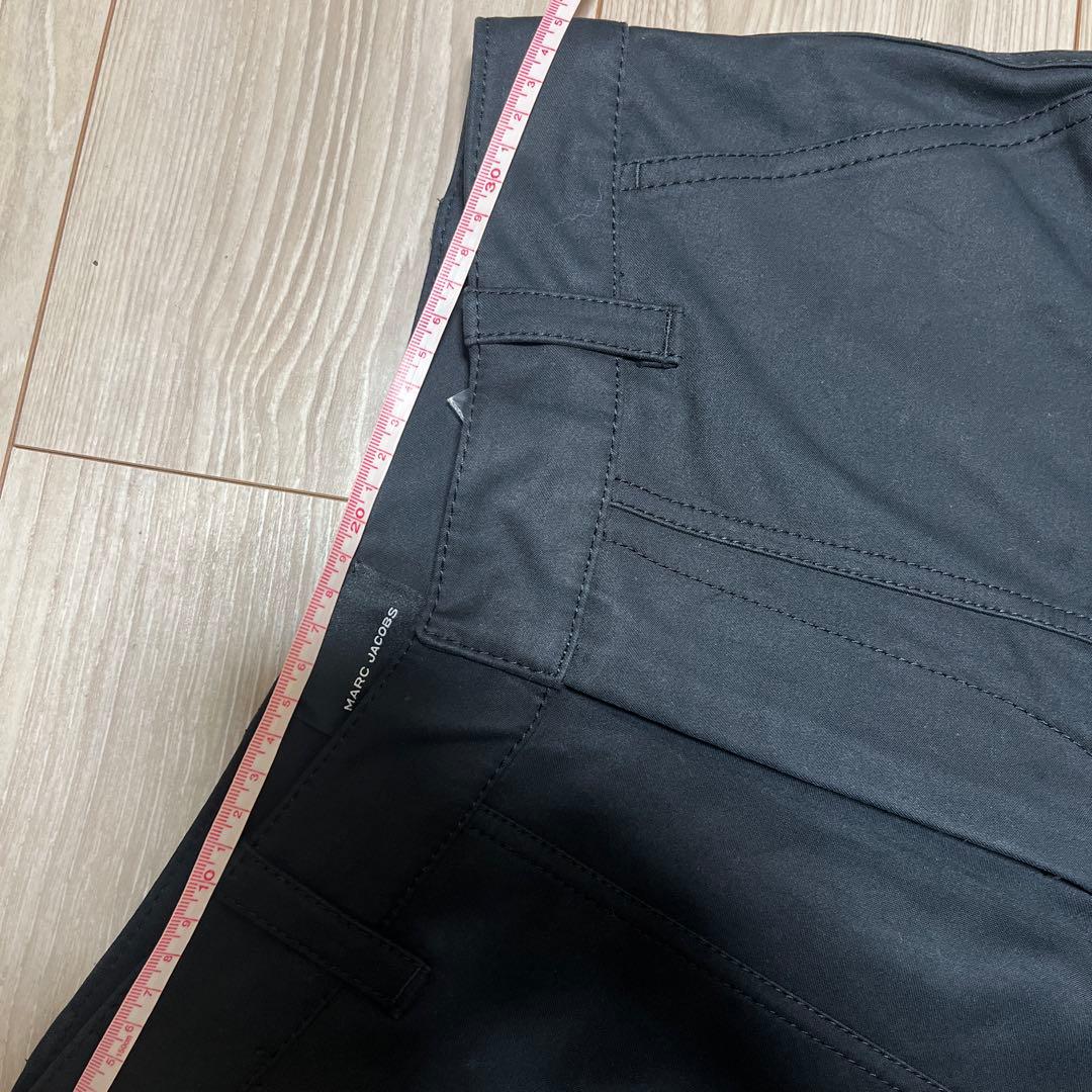 美品　MARC JACOBSブラックワークパンツ ワイドレッグ