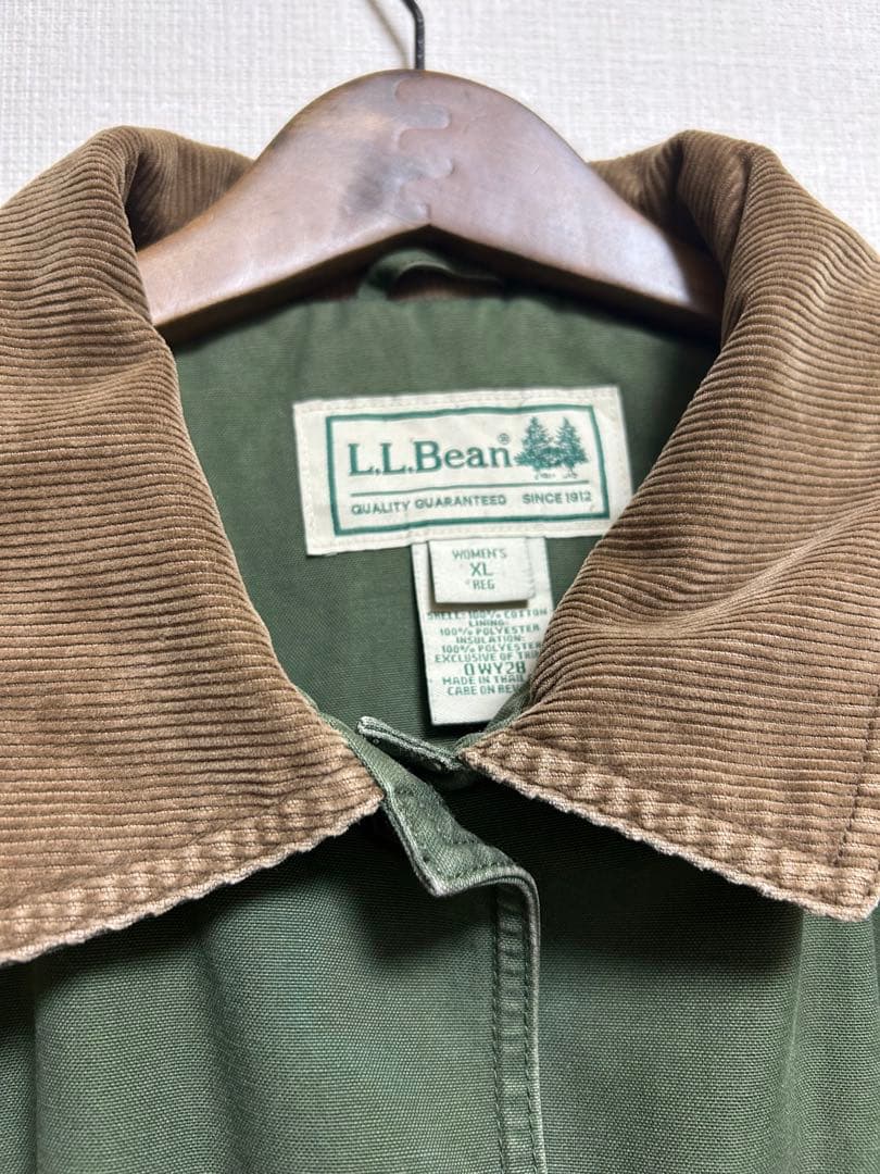 L.L.Bean カバーオール XL オリーブグリーン