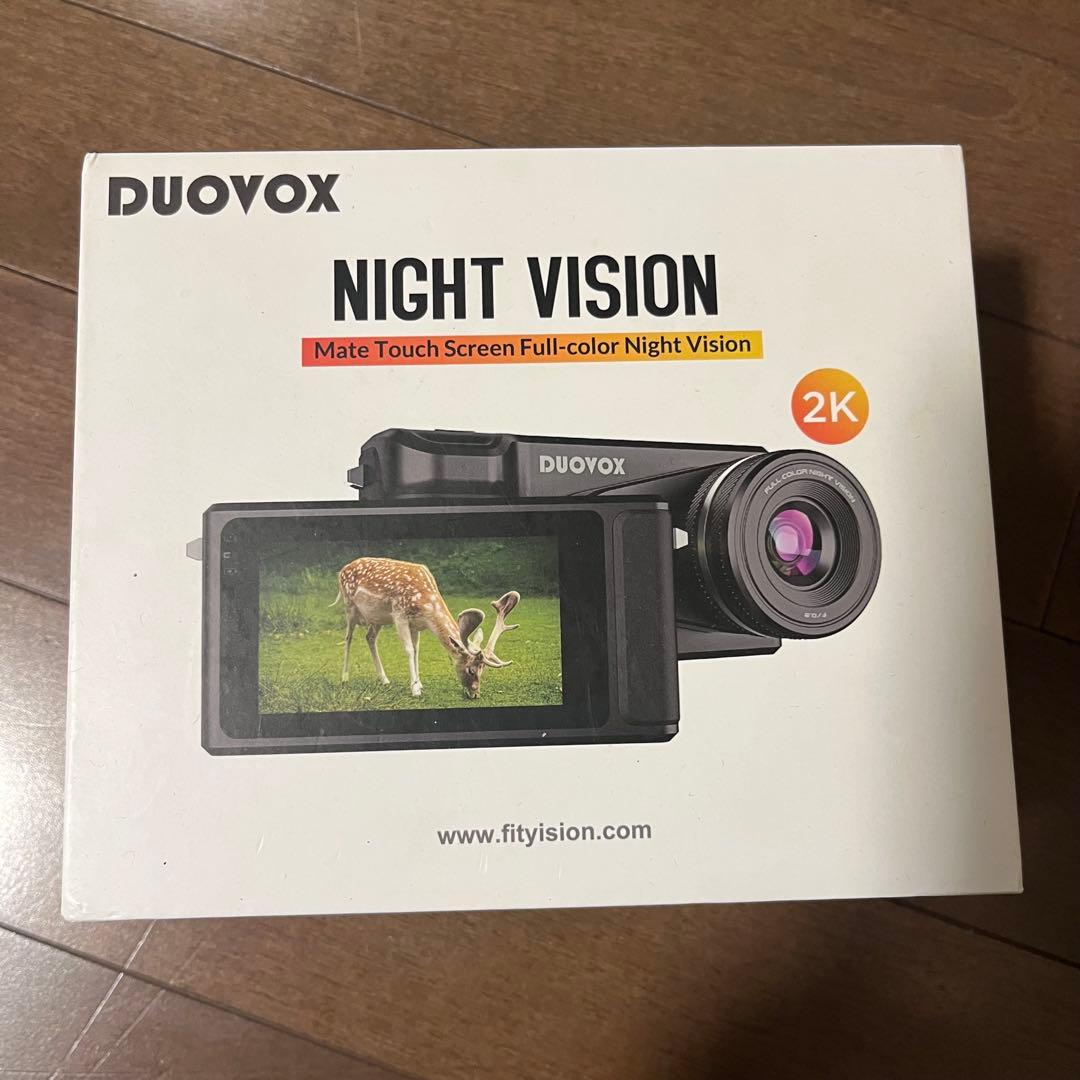 【ほぼ新】DUOVOX NIGHT VISION 2K ナイトビジョン暗視カメラ
