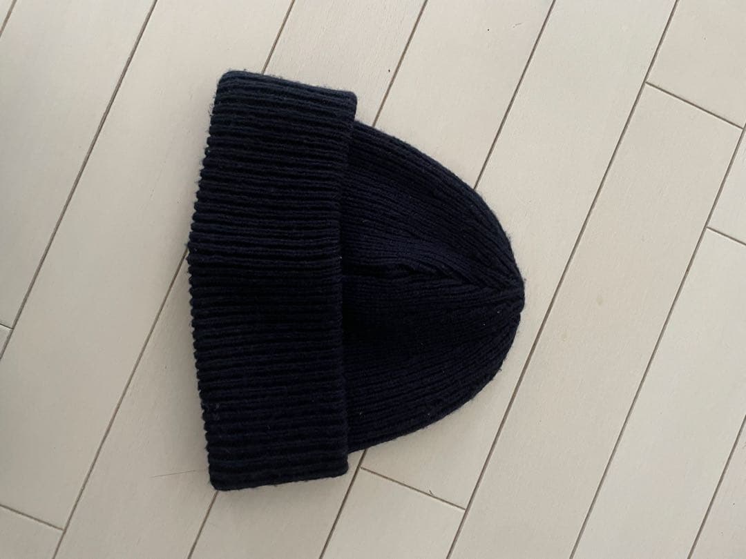 STONE  ネイビー ニット帽