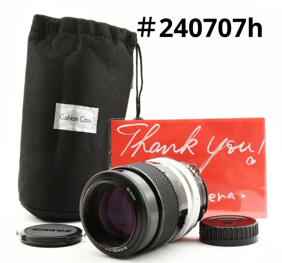 ニコン　MFレンズ●Nikon QC Auto135mm f/2.8 Ai 改