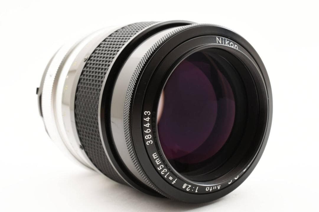ニコン　MFレンズ●Nikon QC Auto135mm f/2.8 Ai 改