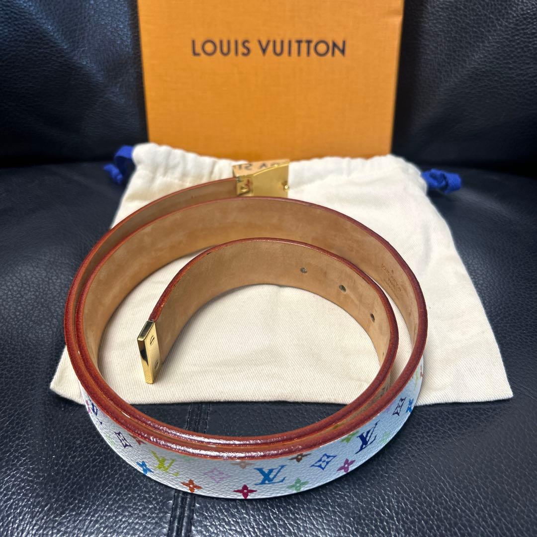 ルイヴィトン　モノグラム　マルチカラー　サンチュールキャレベルト