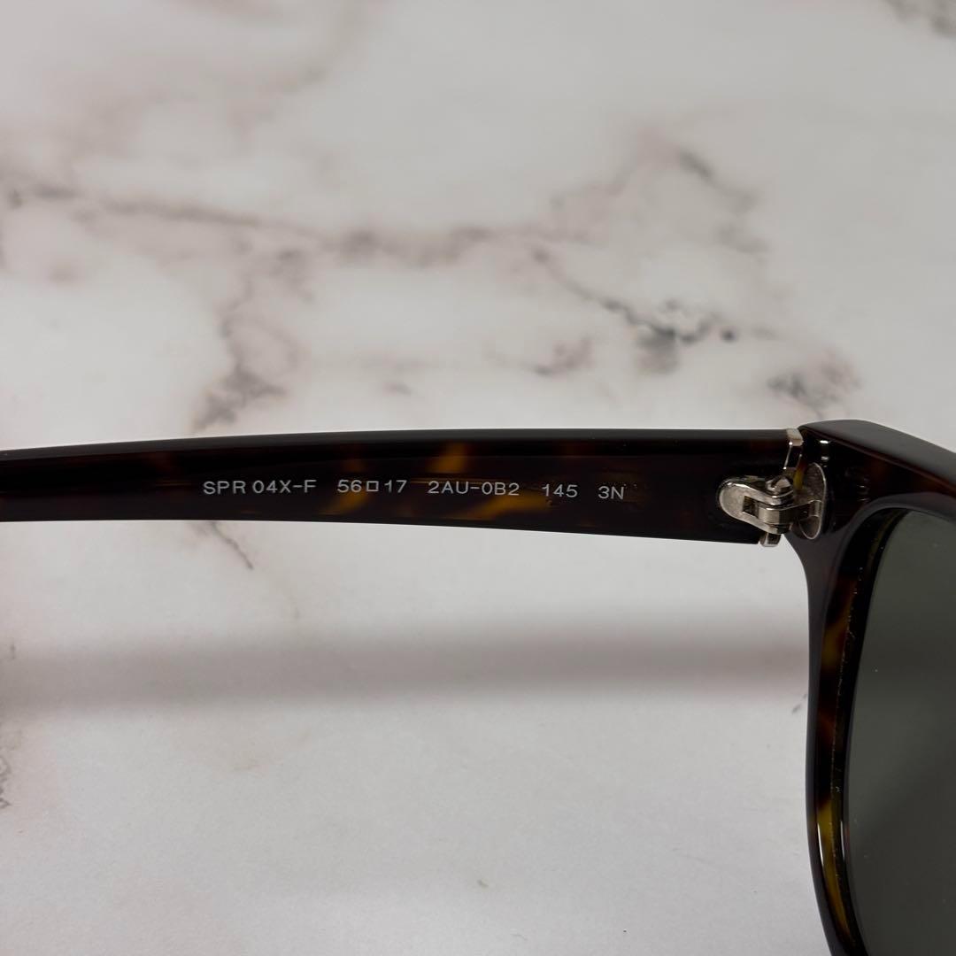 【美品】 プラダ サングラス ゴールドロゴ ユニセックス べっこう柄 ブラック