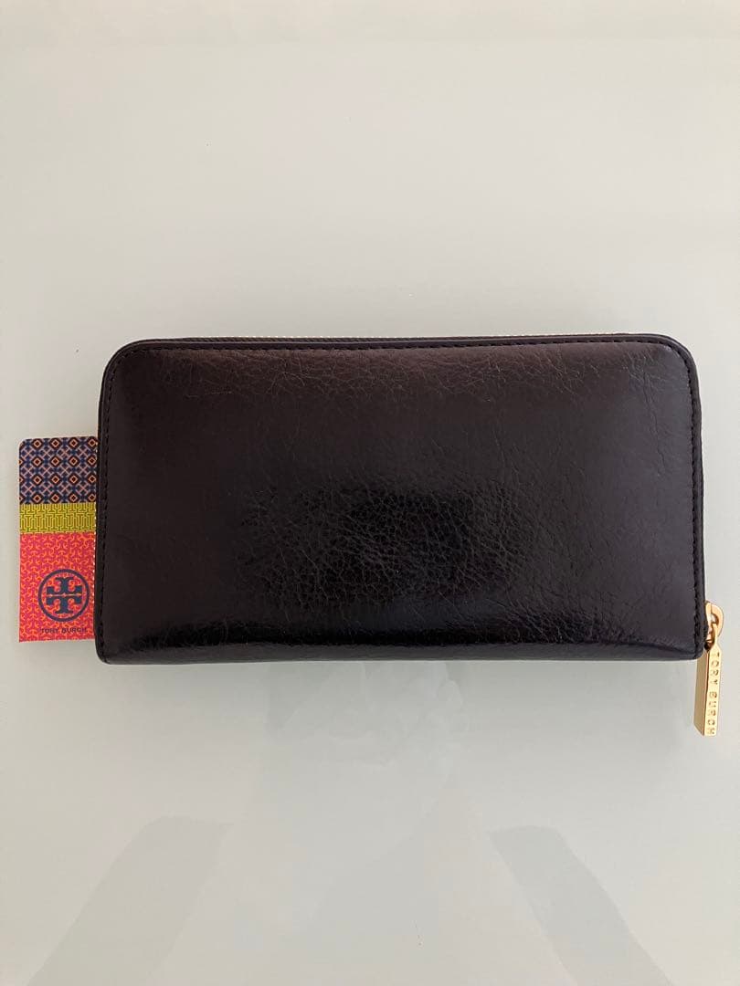 Tory Burch ブラックレザー長財布