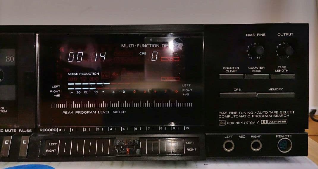 TEAC V-800X 3ヘッド　ステレオカセットデッキ　動作品　値下げしました